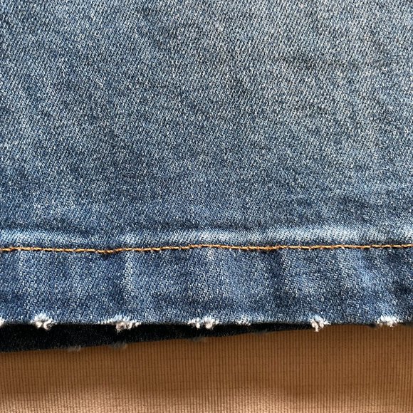 J Crew Denim Skirt with Buttons NEW Size 29 - Picture 5 of 9